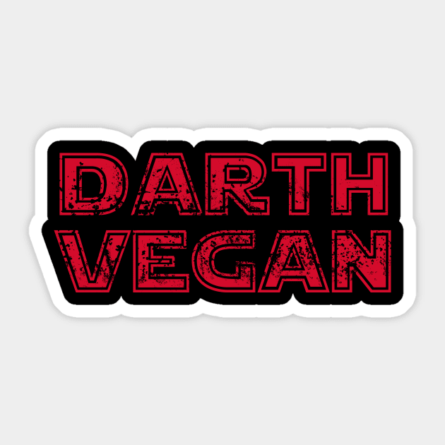 Darth Vegan Sticker by yeoys